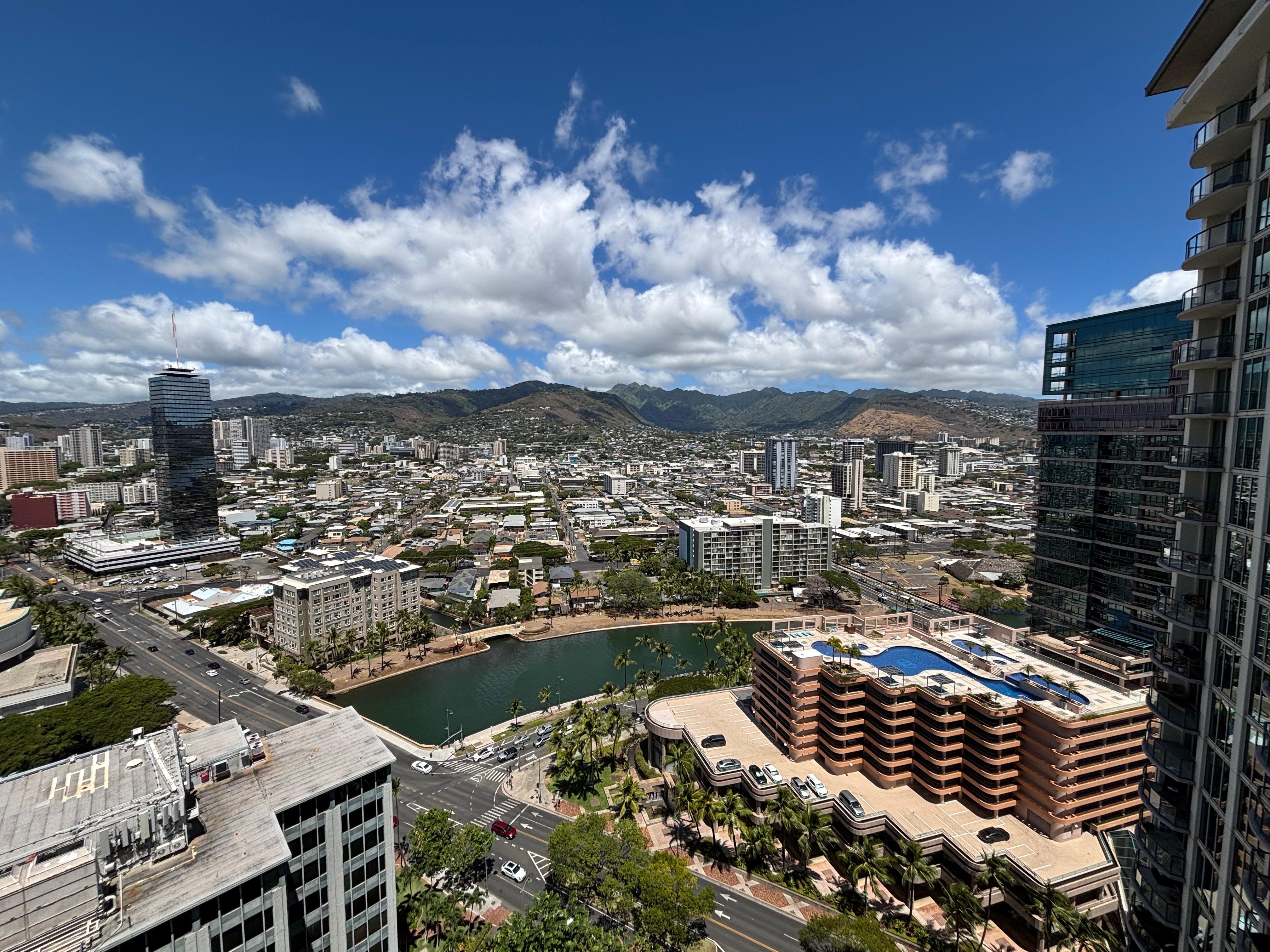 View from the balcony