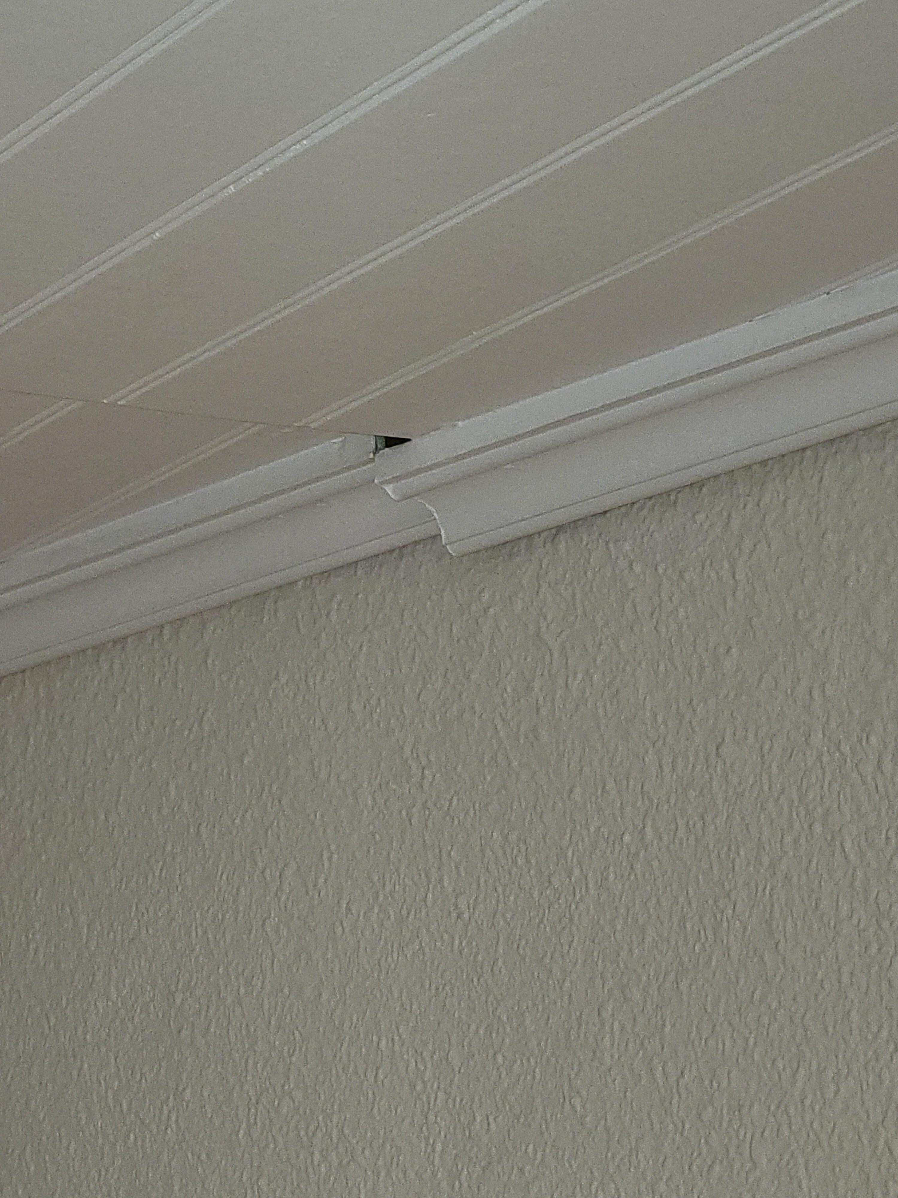 Hole in upstairs bedroom