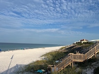 San Juan beach access and the sugar sand beaches of Sea Grove.