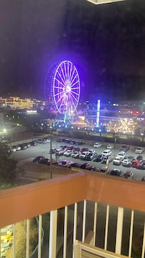 This was from our balcony