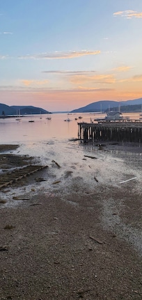 Tide going out