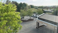 This is South Bound room, facing parking lot, major road 100 meter away