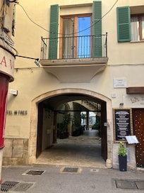 Hotel entrance