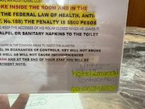 Besides your stay you have to leave a deposit of $500 in case you don’t throw the toilet paper in the trash can , misplaced the key , or smoke .