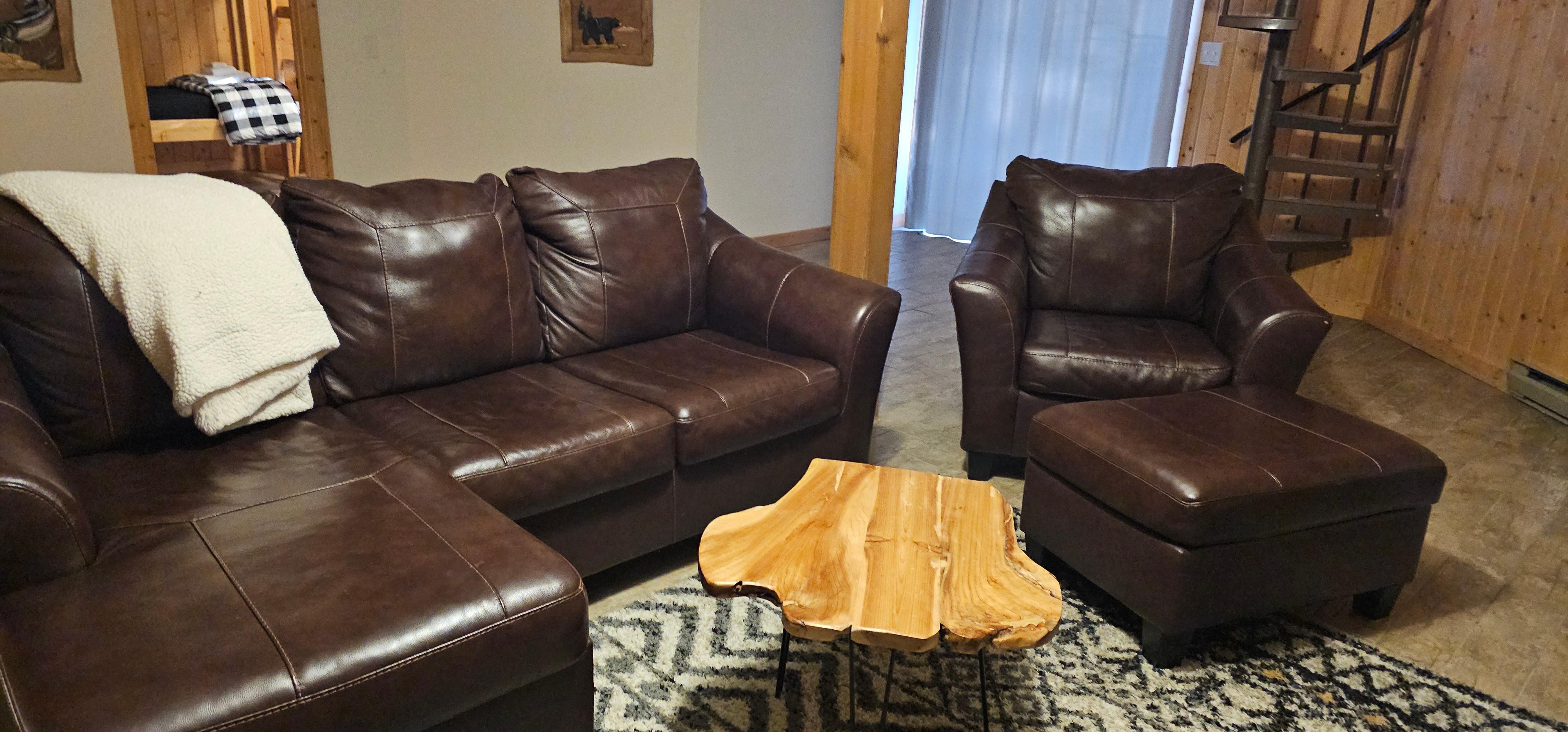 Well appointed downstairs sleeping area