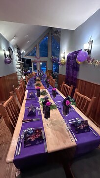 A catered dinner by a local chef.