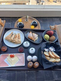 Delicious, fresh, and local breakfast provided