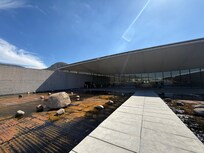 The winemaking facility entrance