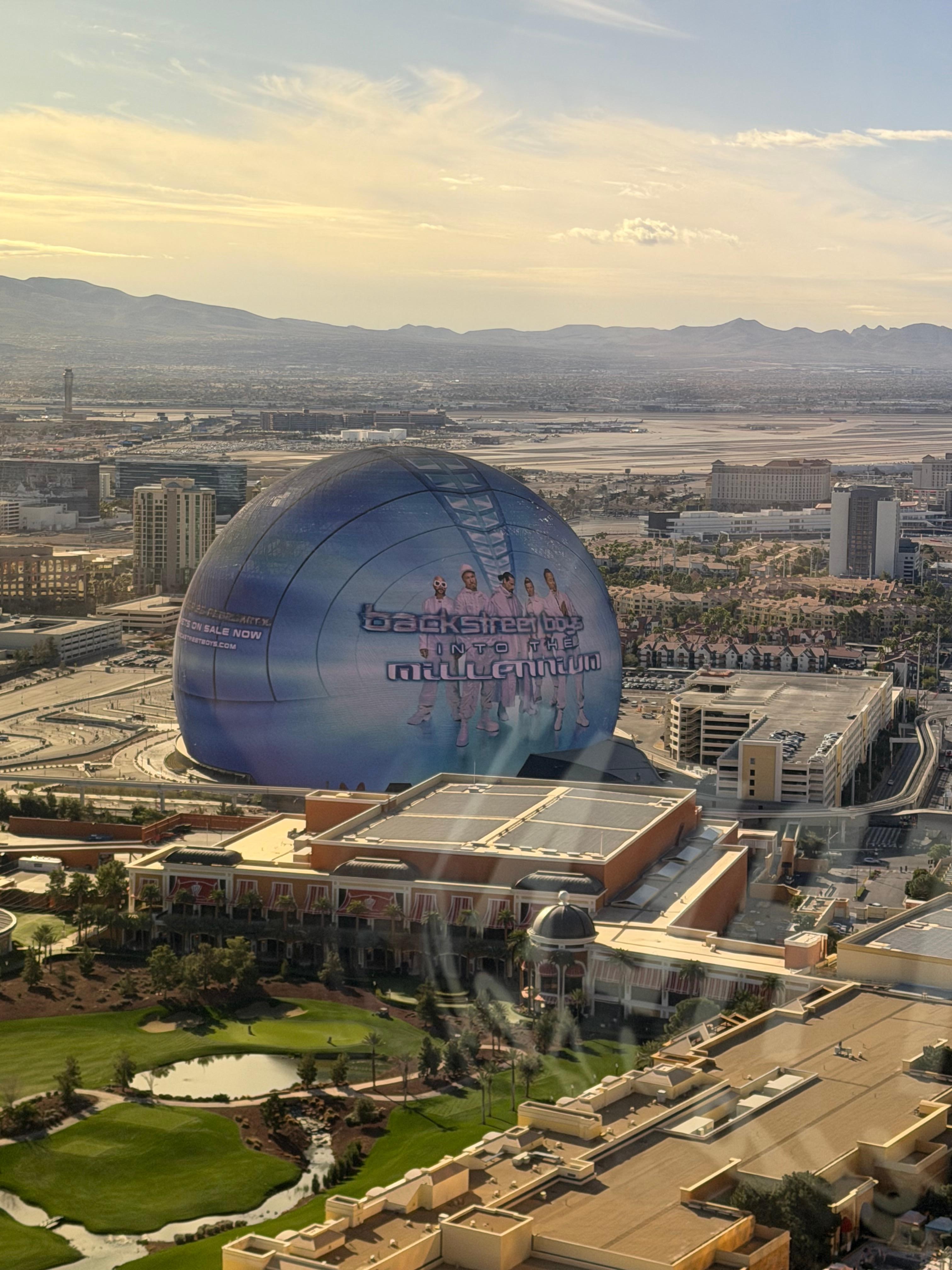 View from the 55th floor. The BSB were incredible!!!