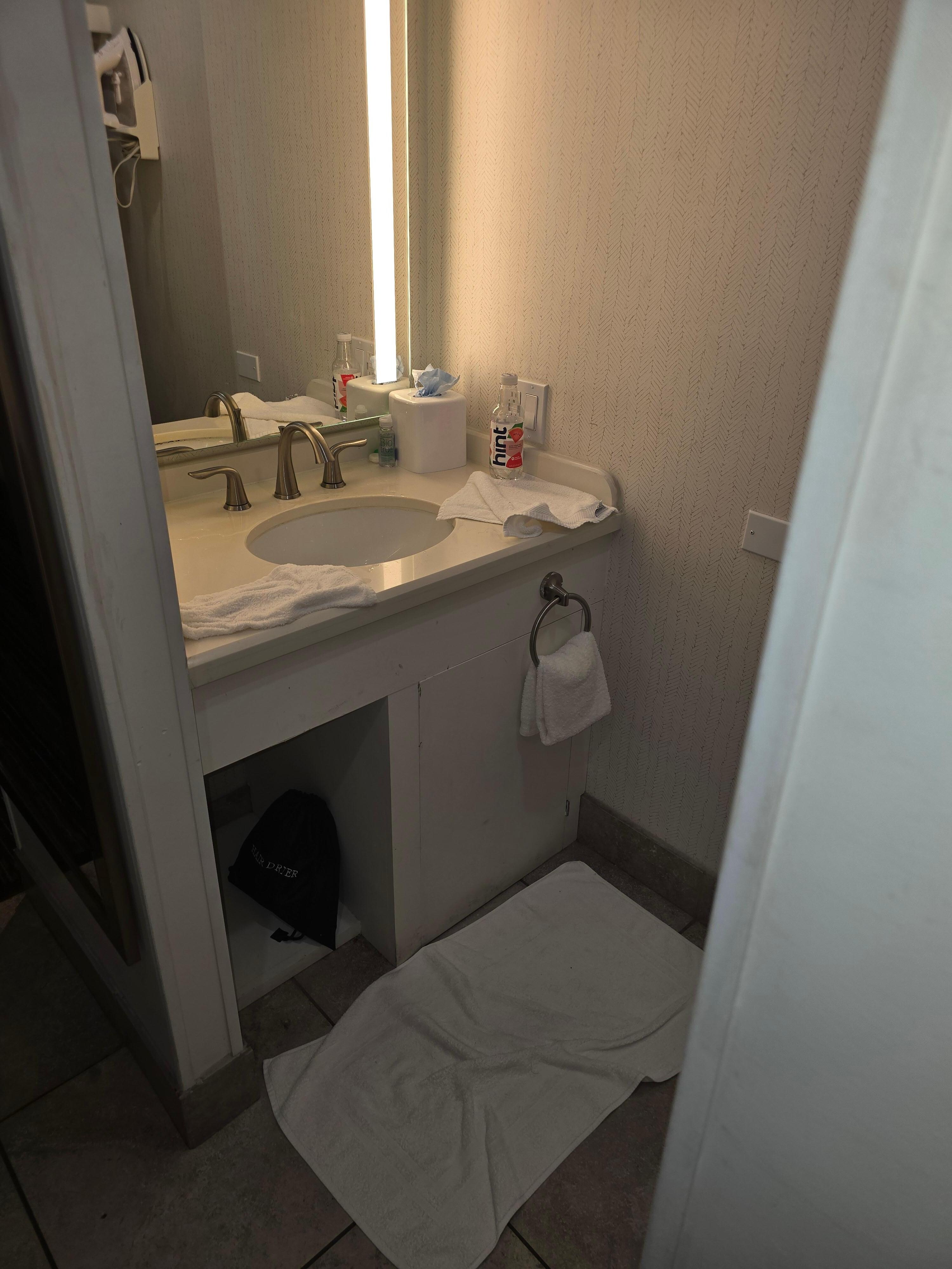 Small bathroom. Separate from shower