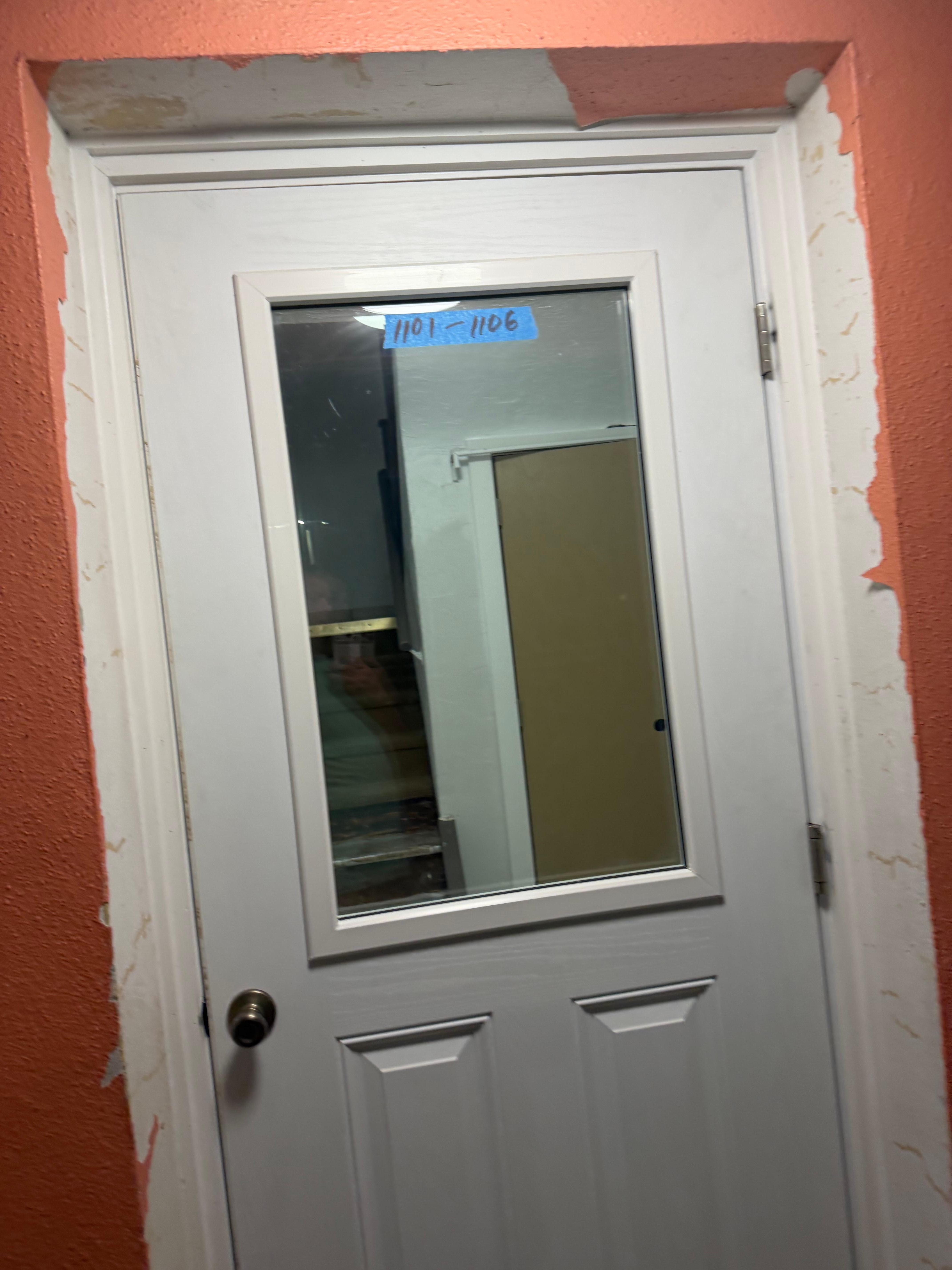 Entry door needs TLC