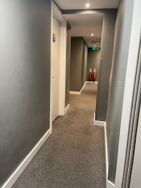 Narrow hallway