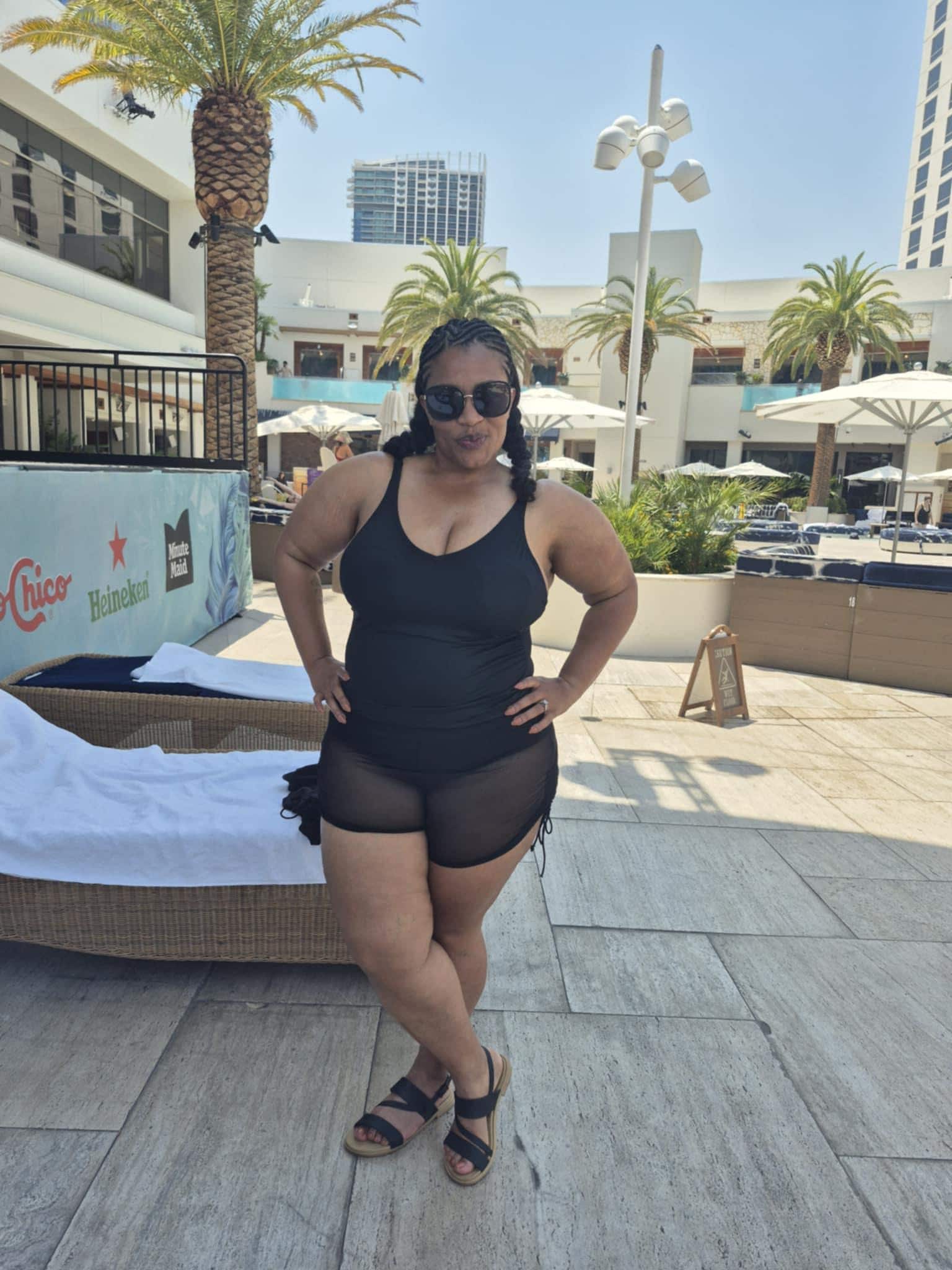 Poolside