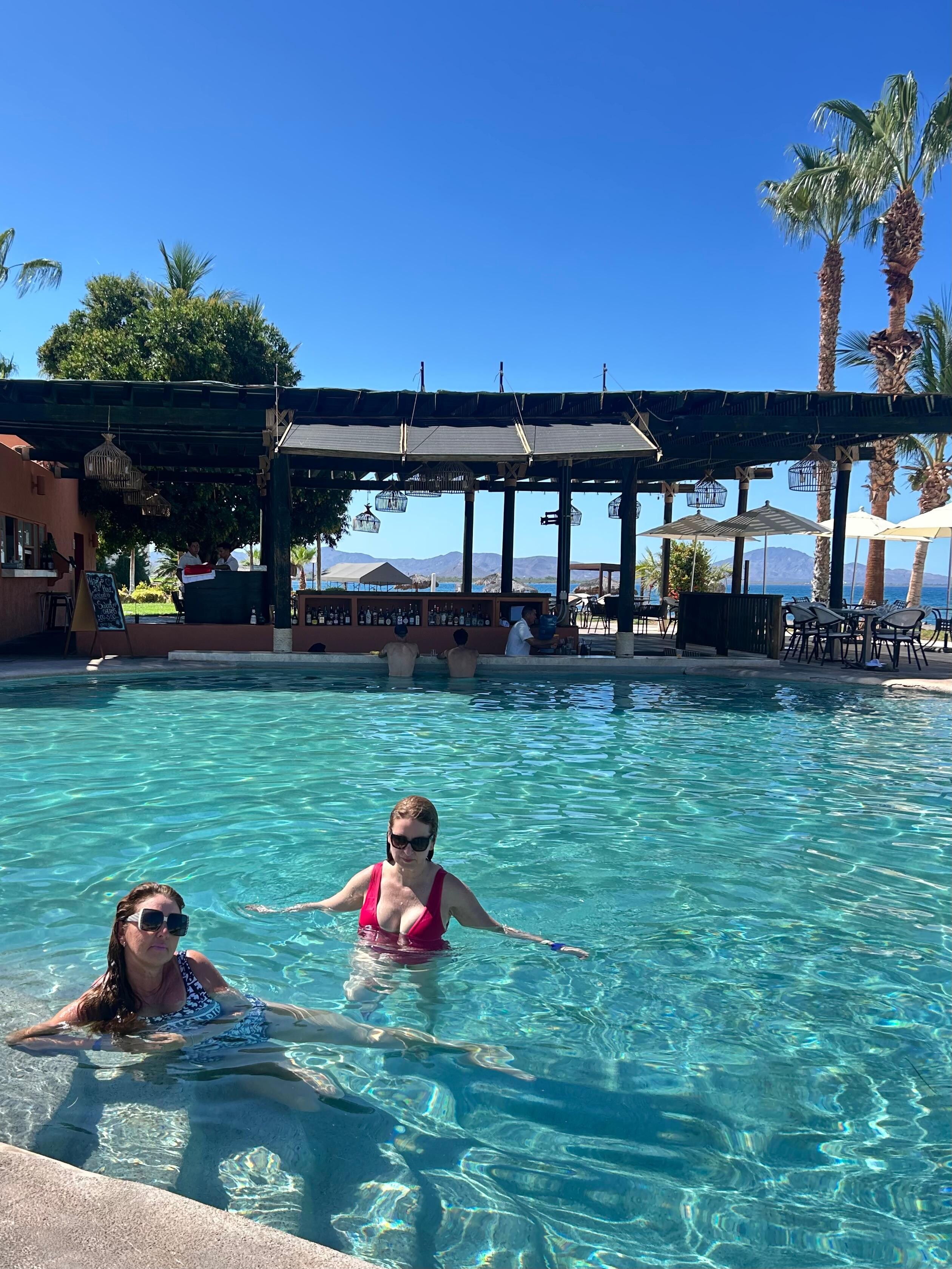 Pool area