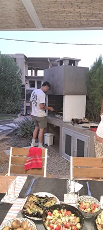 Outside cooking