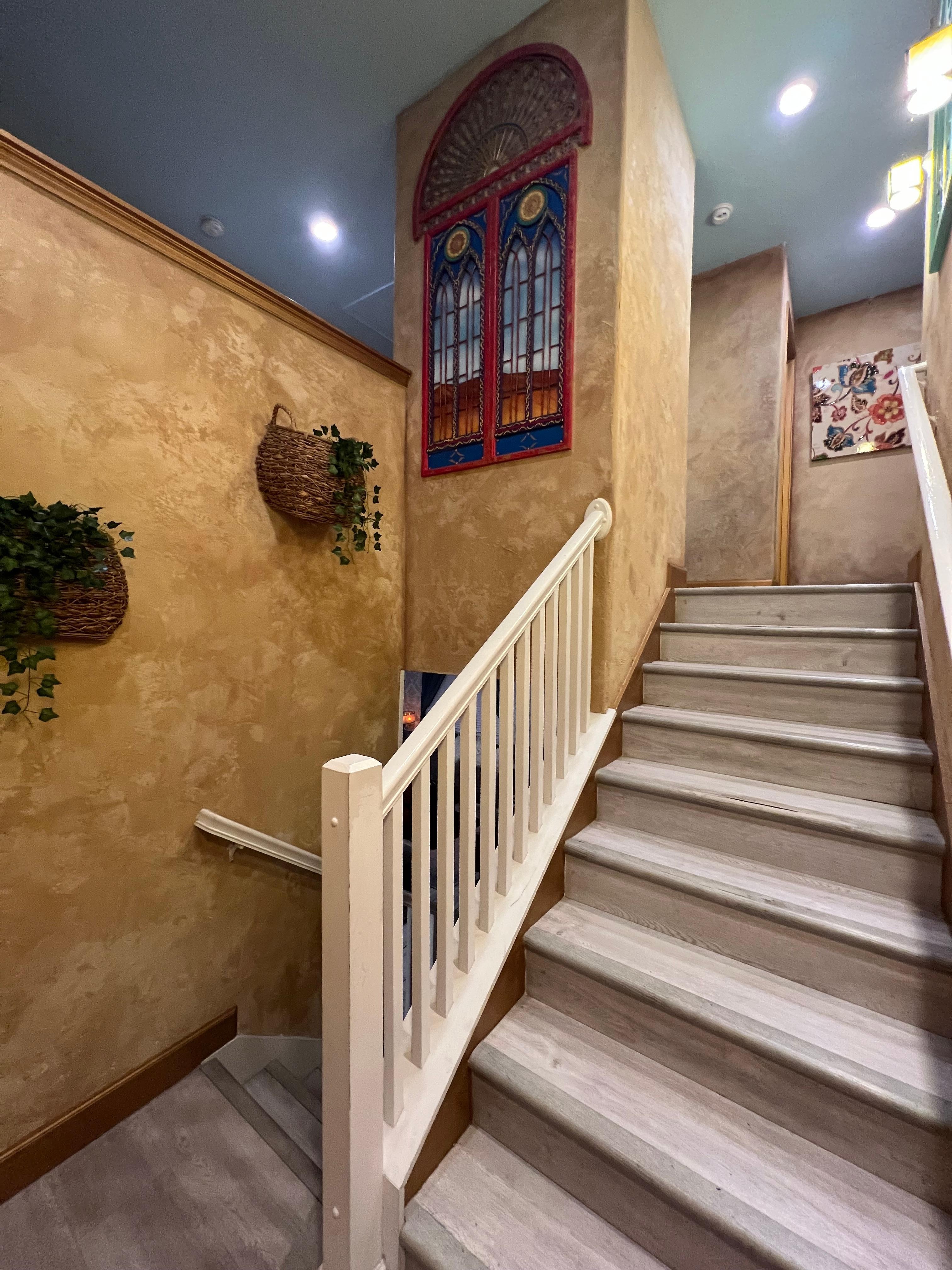 Stairway- heading upstairs