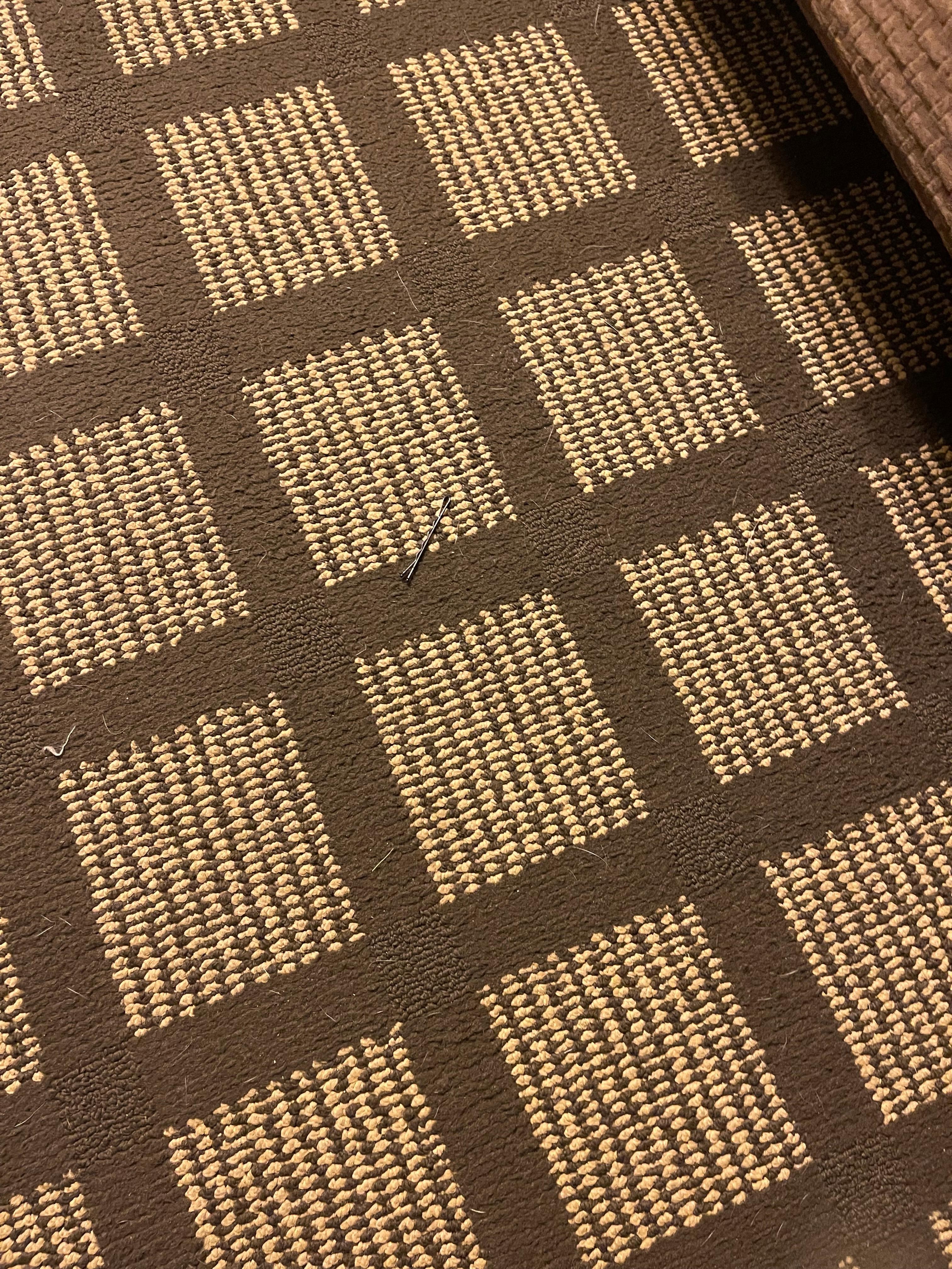 They swept real goods when there was a Bobby pin on the floor. 