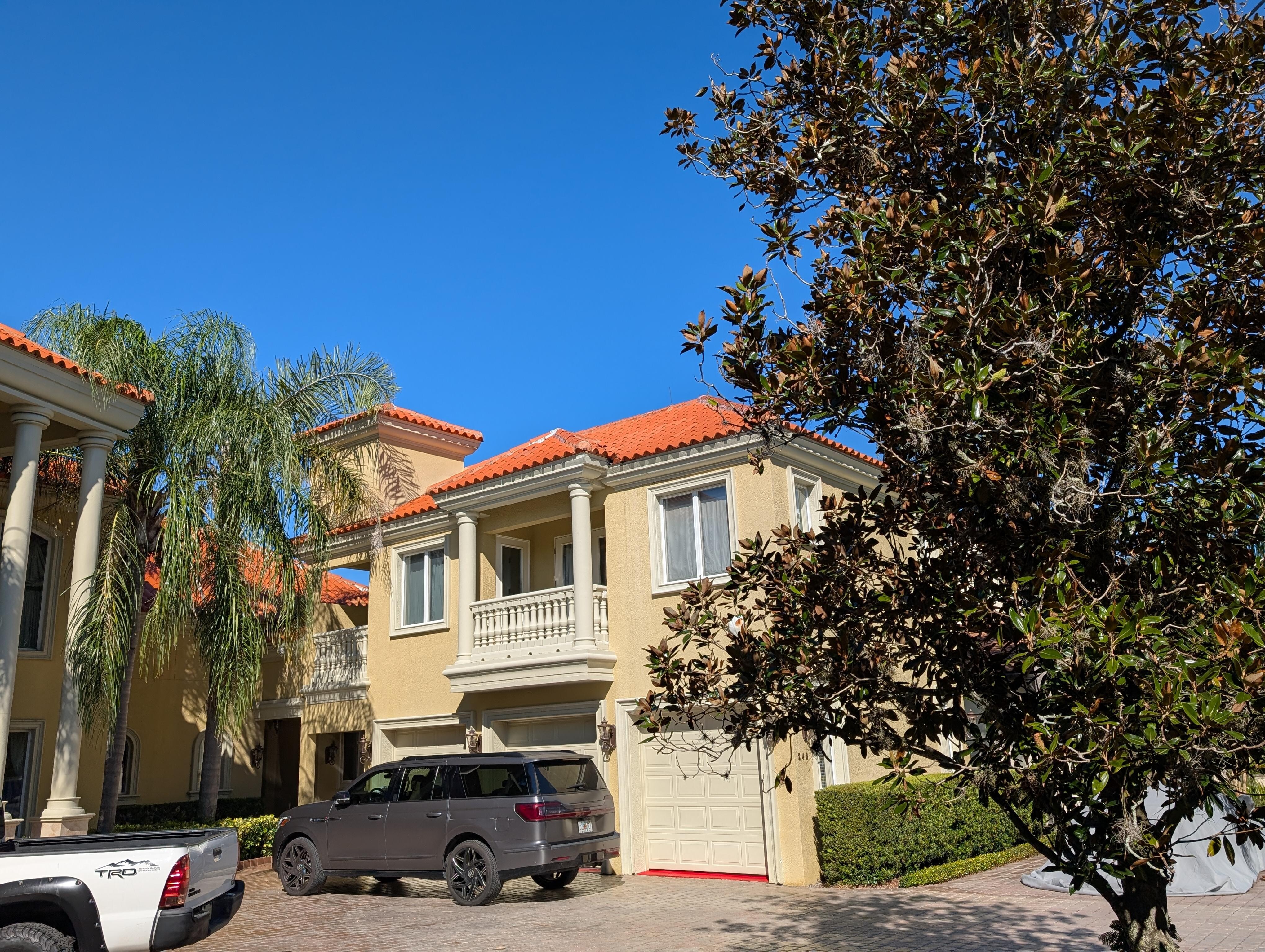 The facility is upstairs.