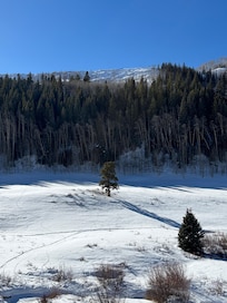 Mountains on one of the hiking trails near by Crestted Butte.