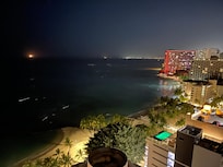 Night view from lanai