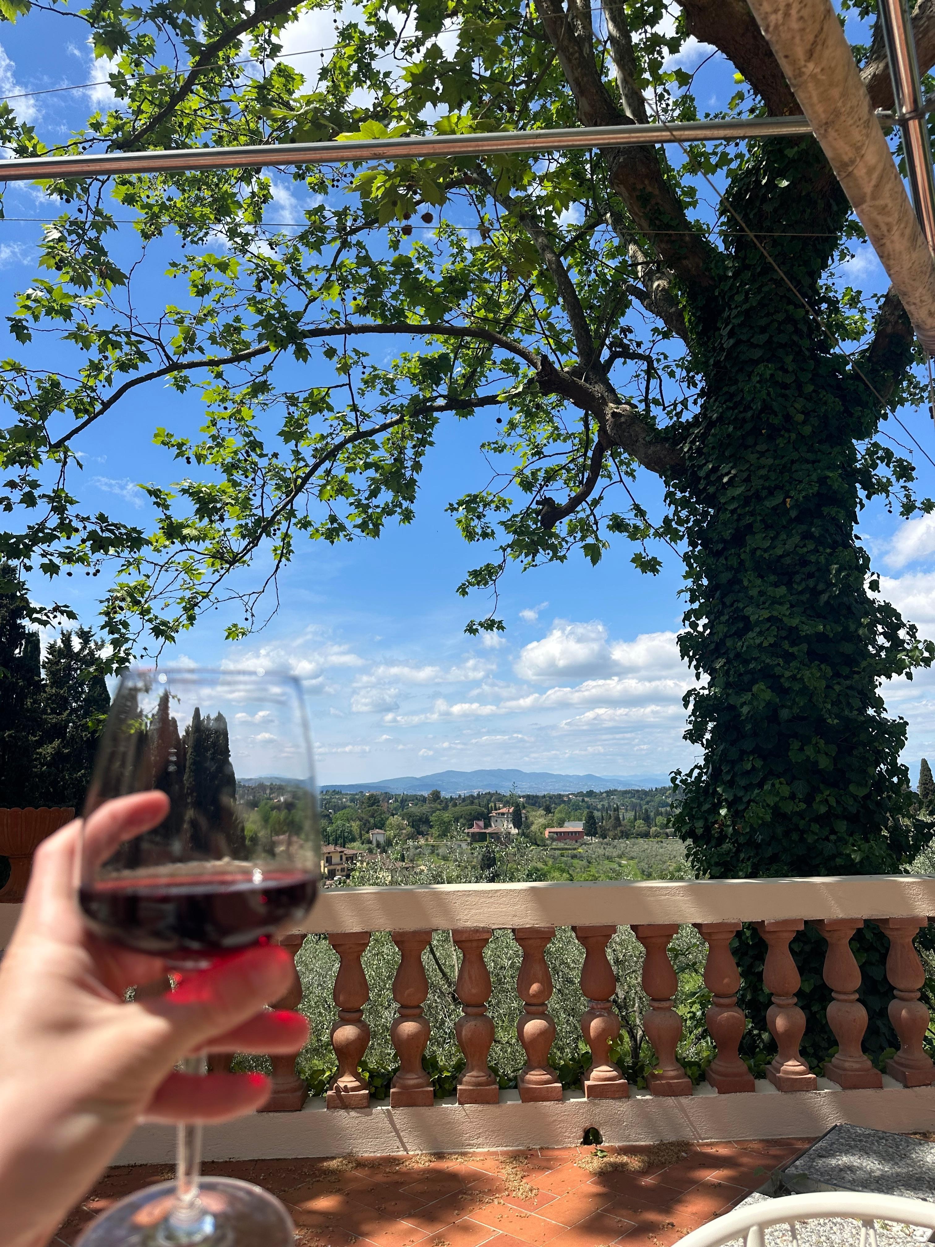 1 of the many patios. 