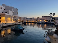 Make sure to go watch the sunset at the lighthouse.  We captured this picture just the sun was setting.  Words don't describe this enough!