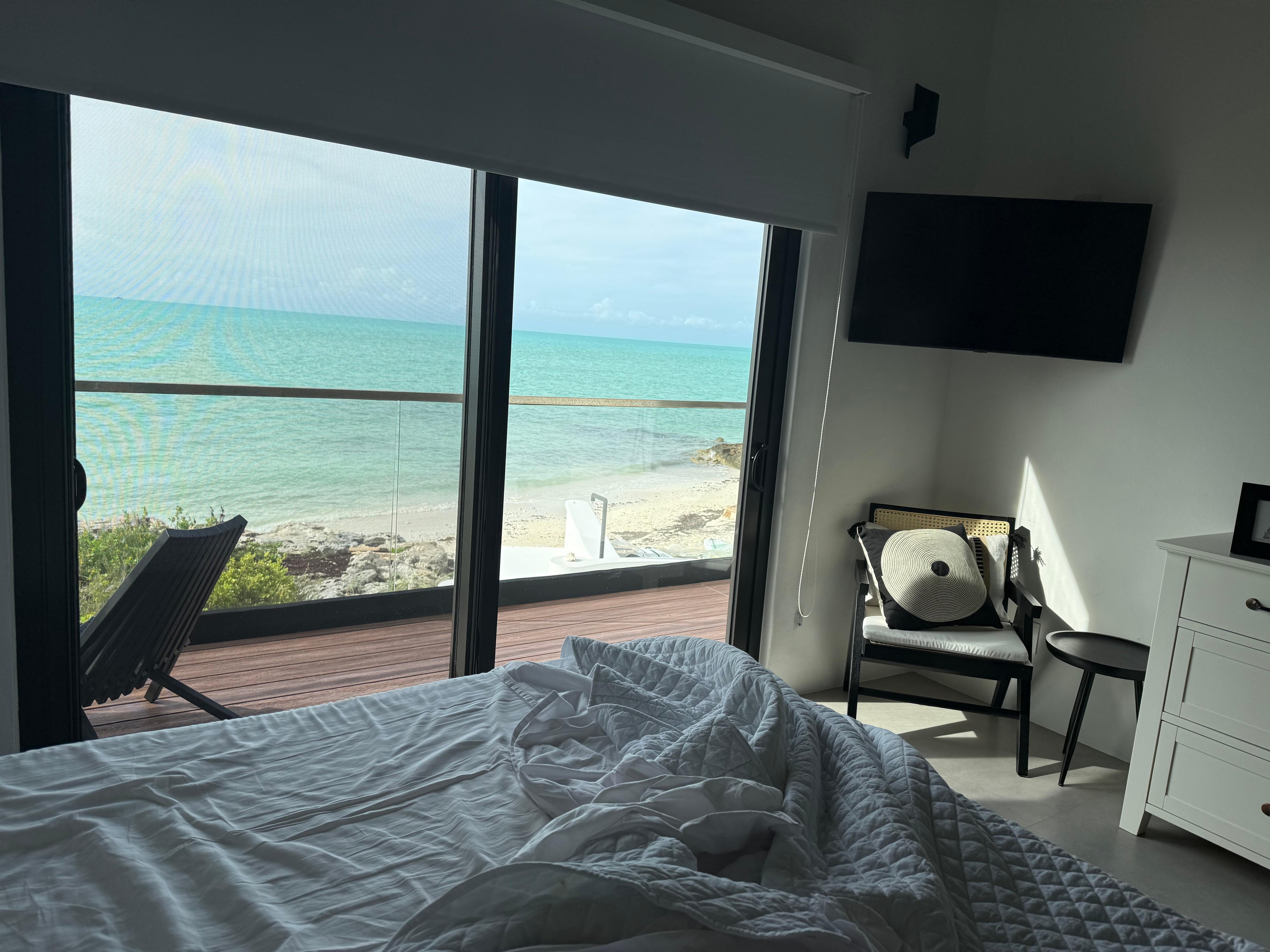 View from the master bed