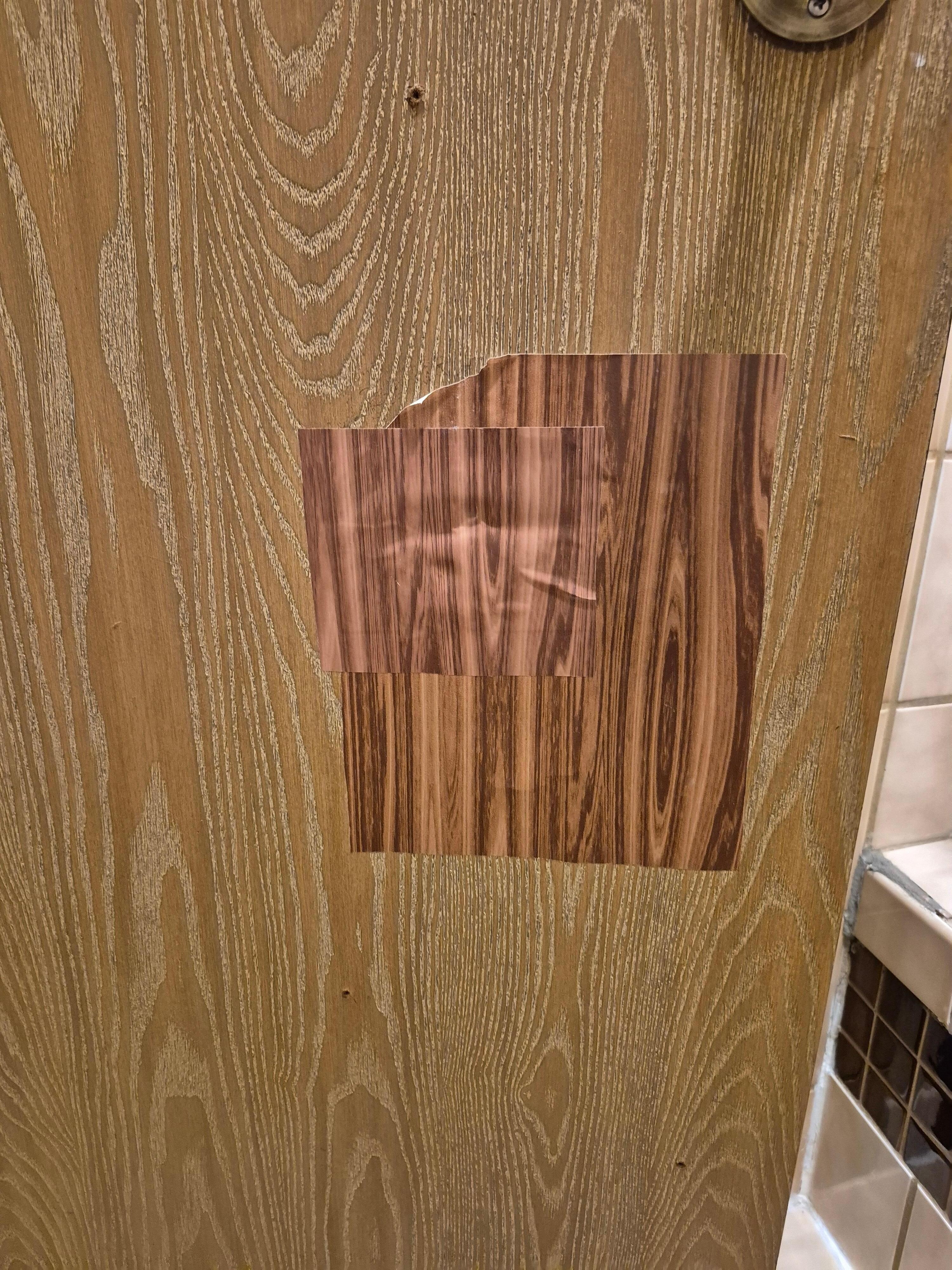 Bathroom door