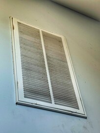 Dirty air vent