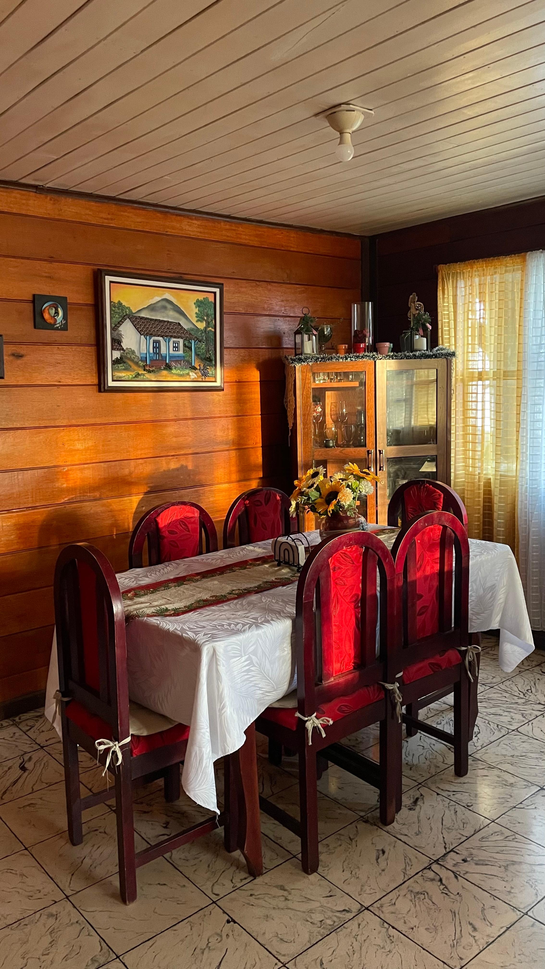 Beautiful dining room.