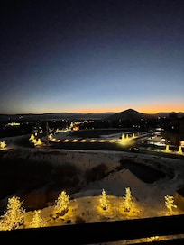 The sunrise view from MB window…