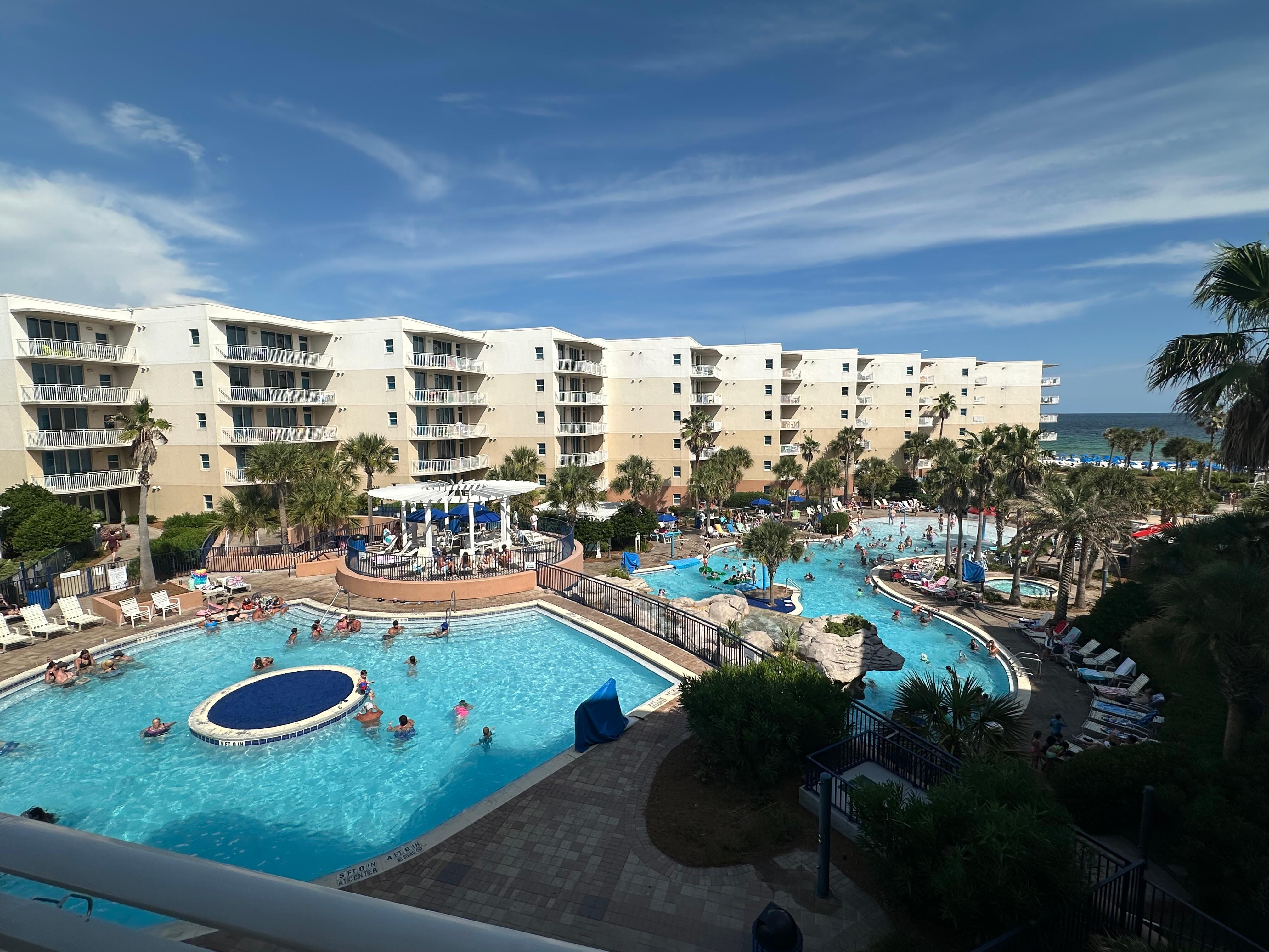 View from the balcony 