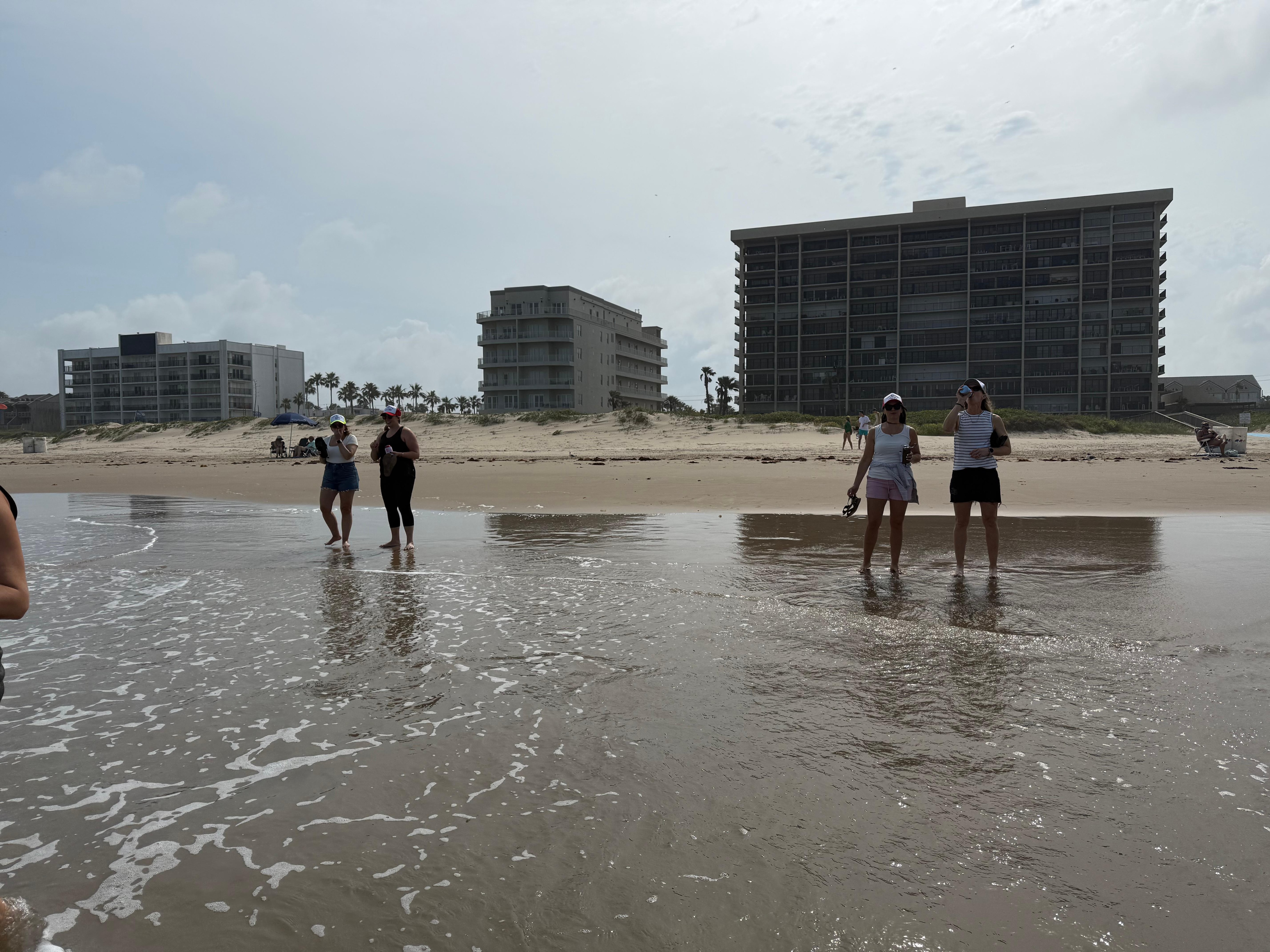 View of the condo from the gulf. 
