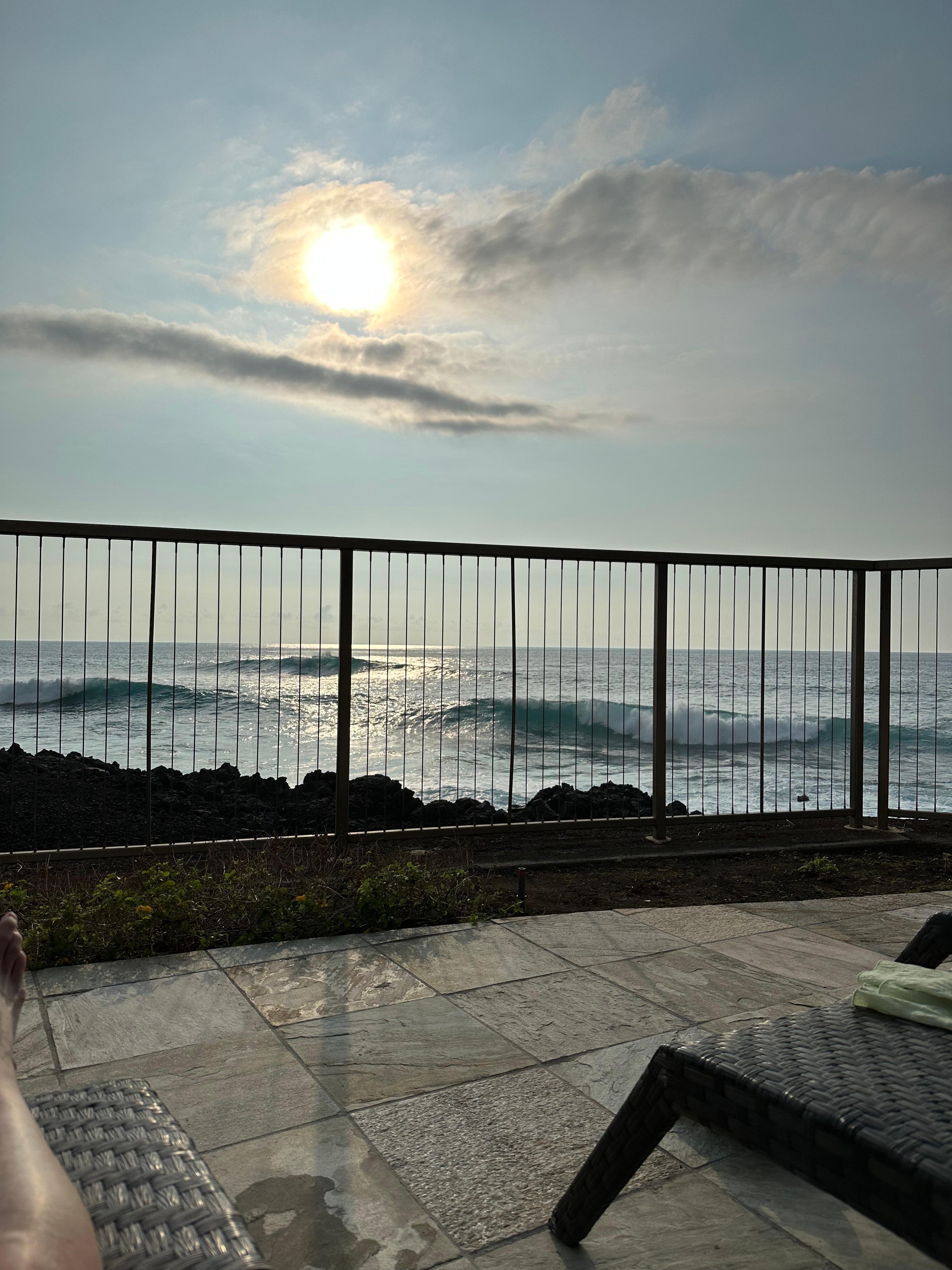 View from ocean pool