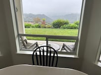 View from dining table!