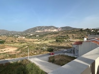 View from rooftop patio