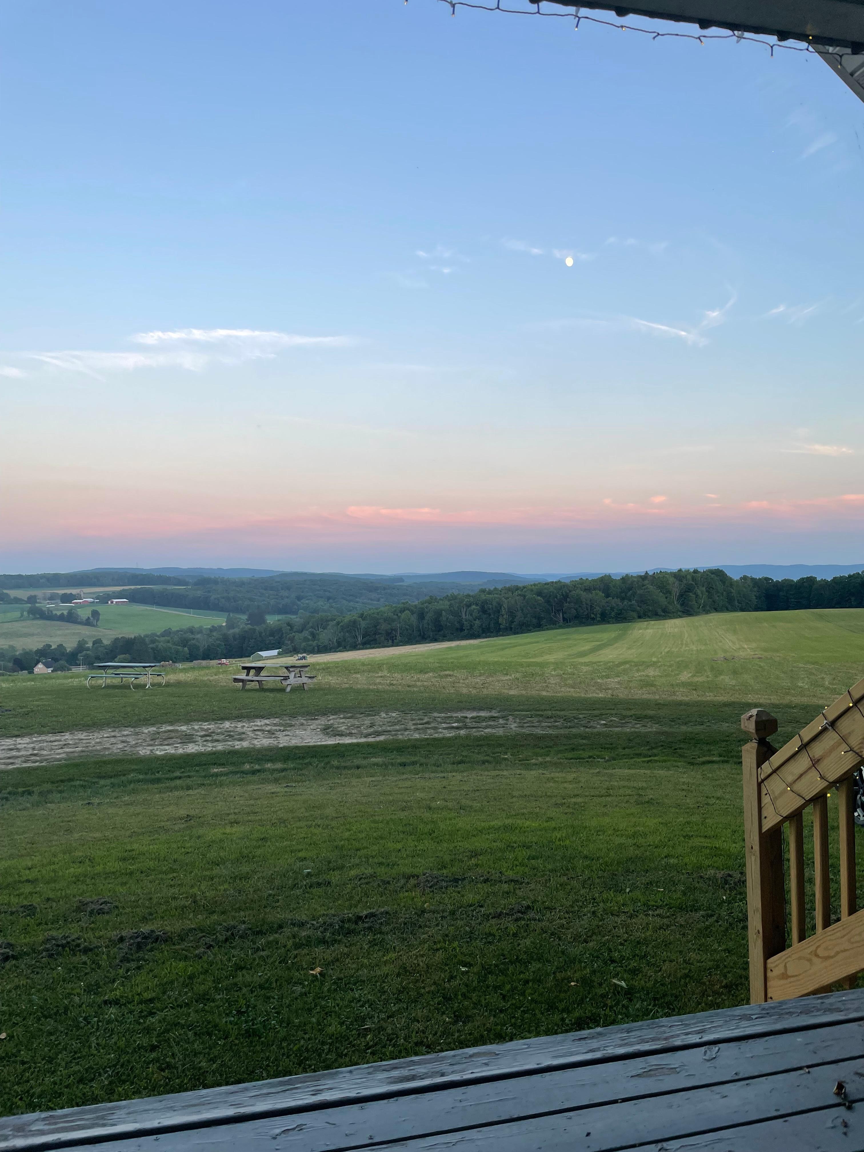 Evening view