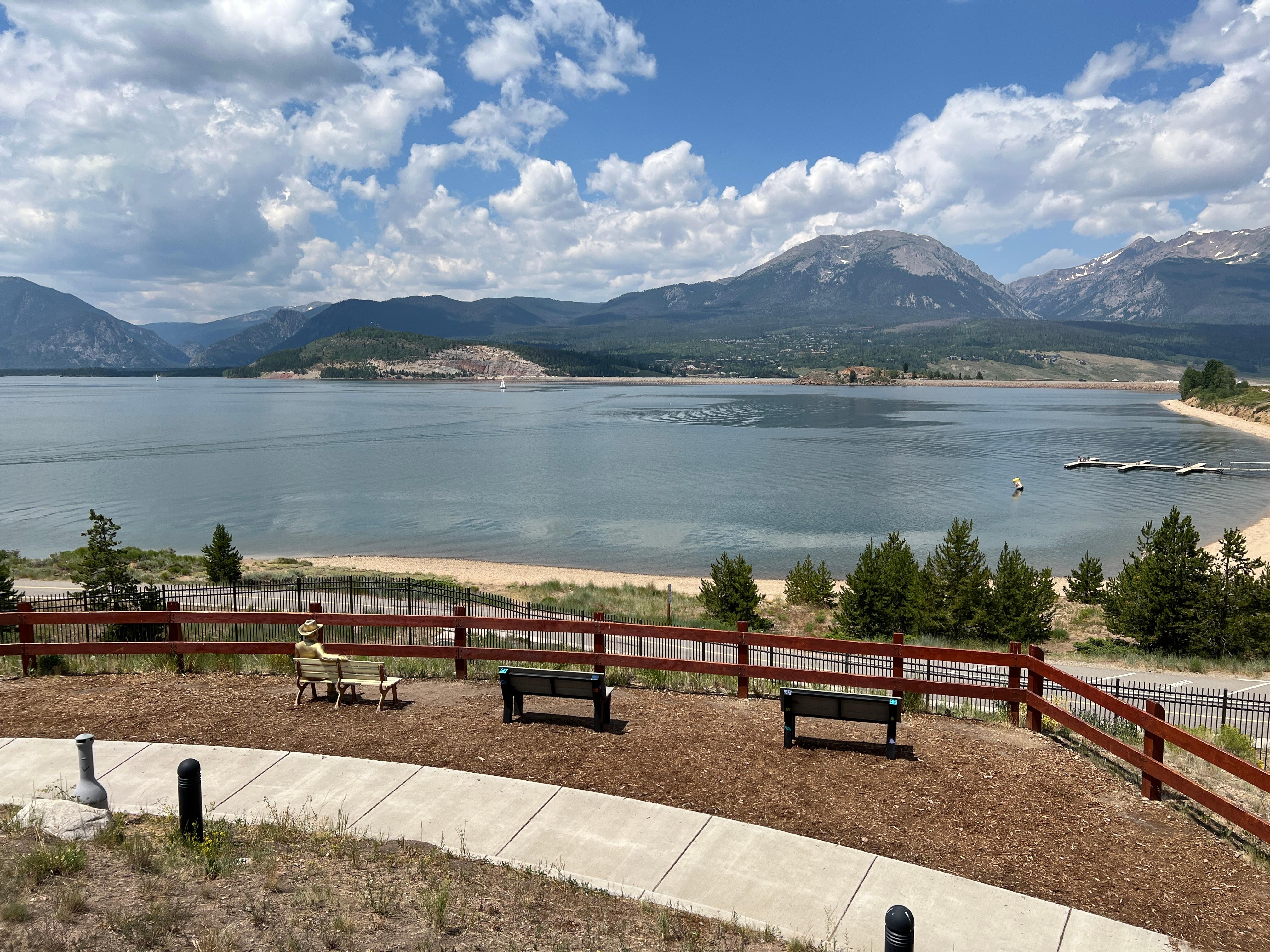 Dillon Reservoir.