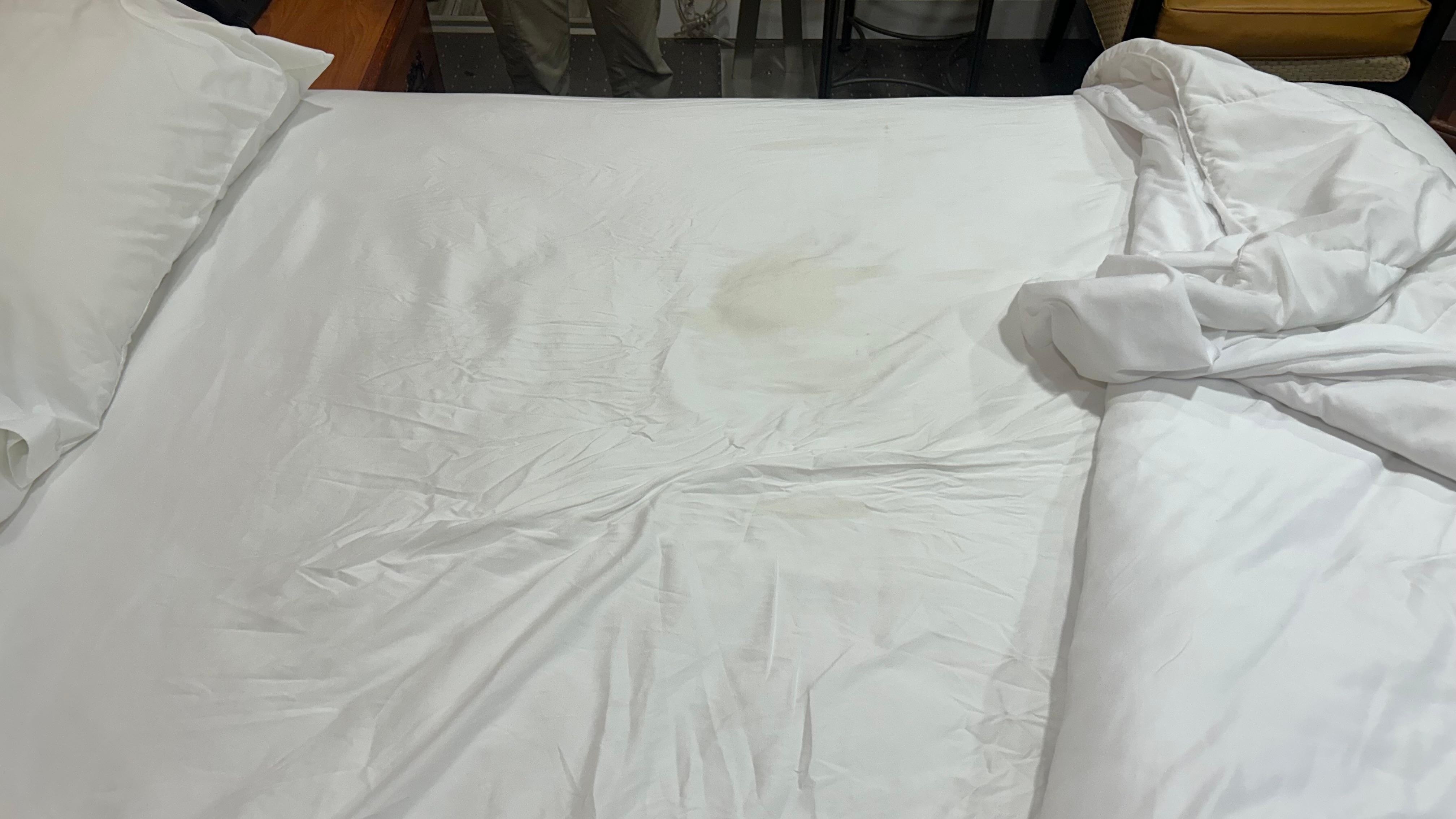 Bed stains
