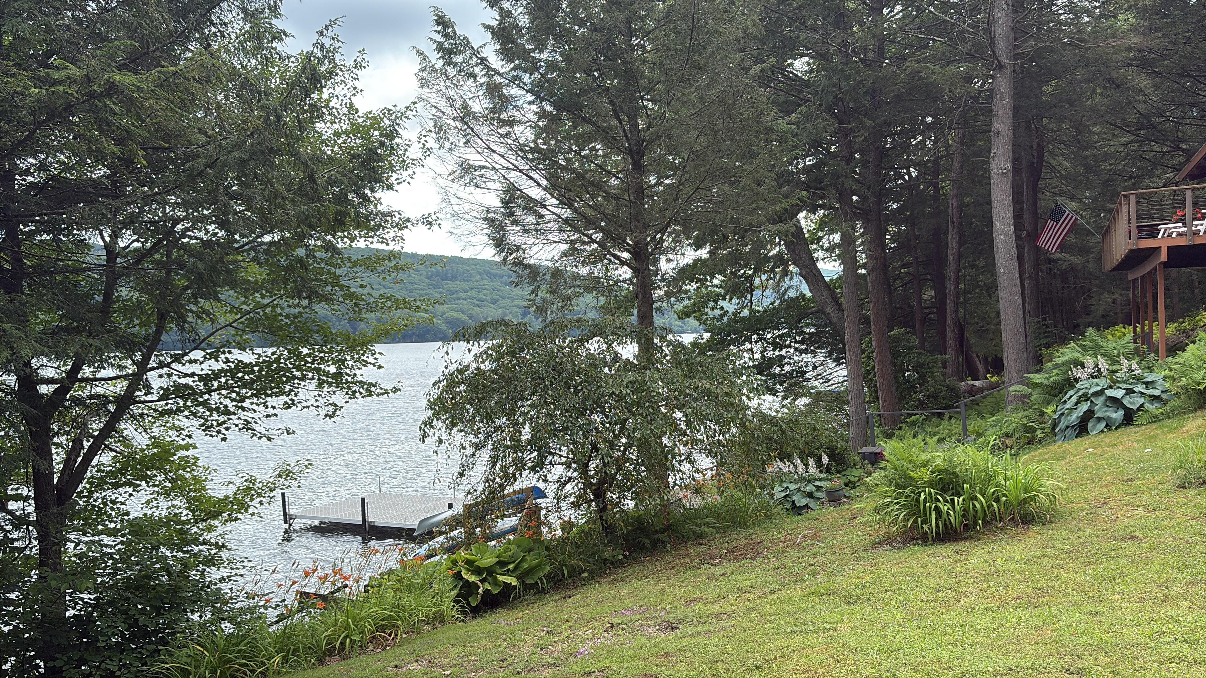 View from the deck