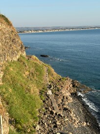 View of rocky beach