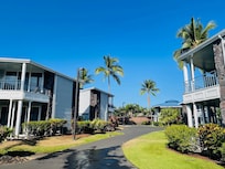 各建物が独立しており高級住宅街のような感じ(resort view)