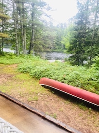 View from the screened-in porch.
