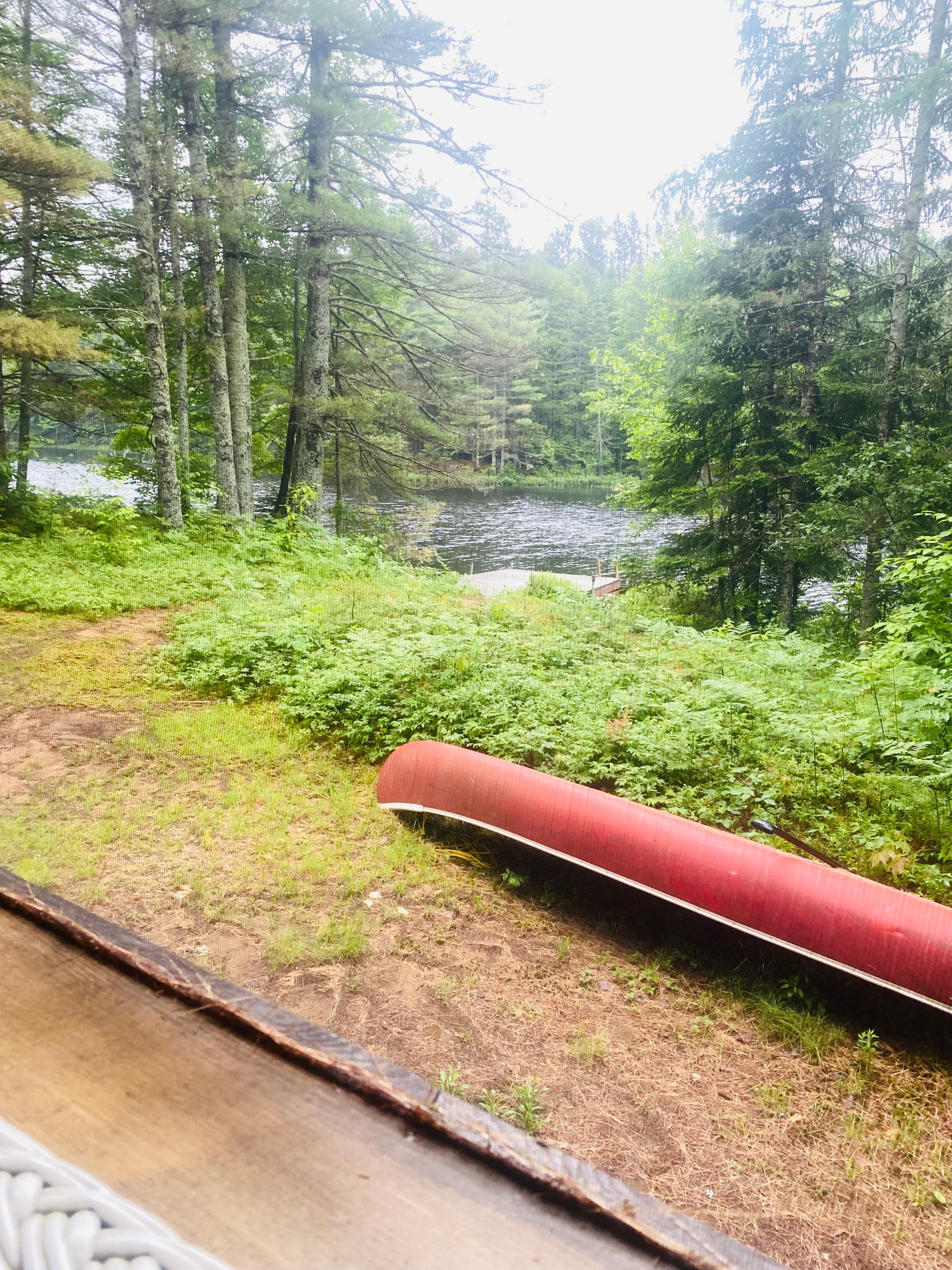 View from the screened-in porch.