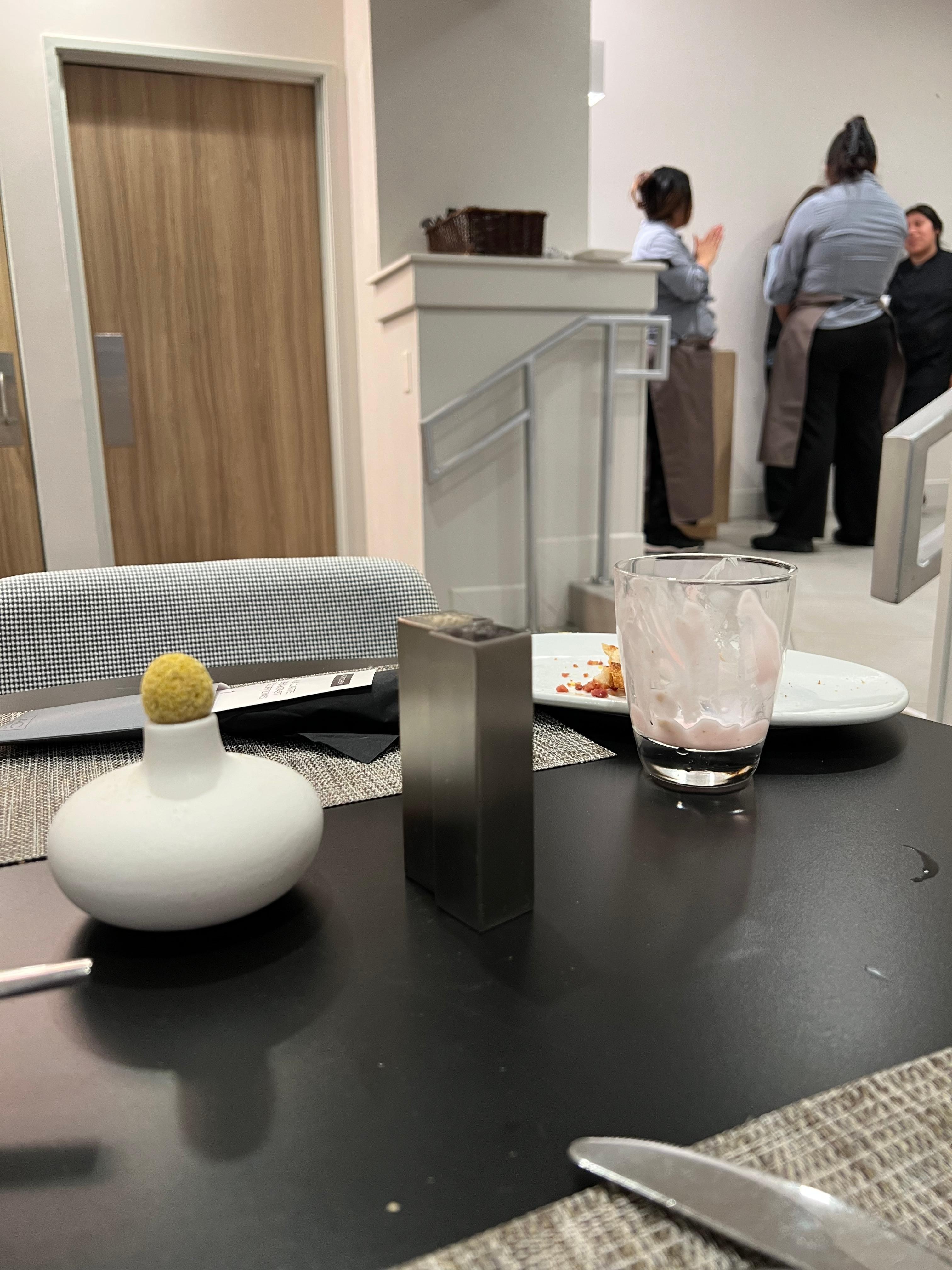 Sat & Sun staff talking with each other, no one really working