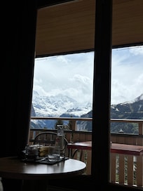 View from the bed!