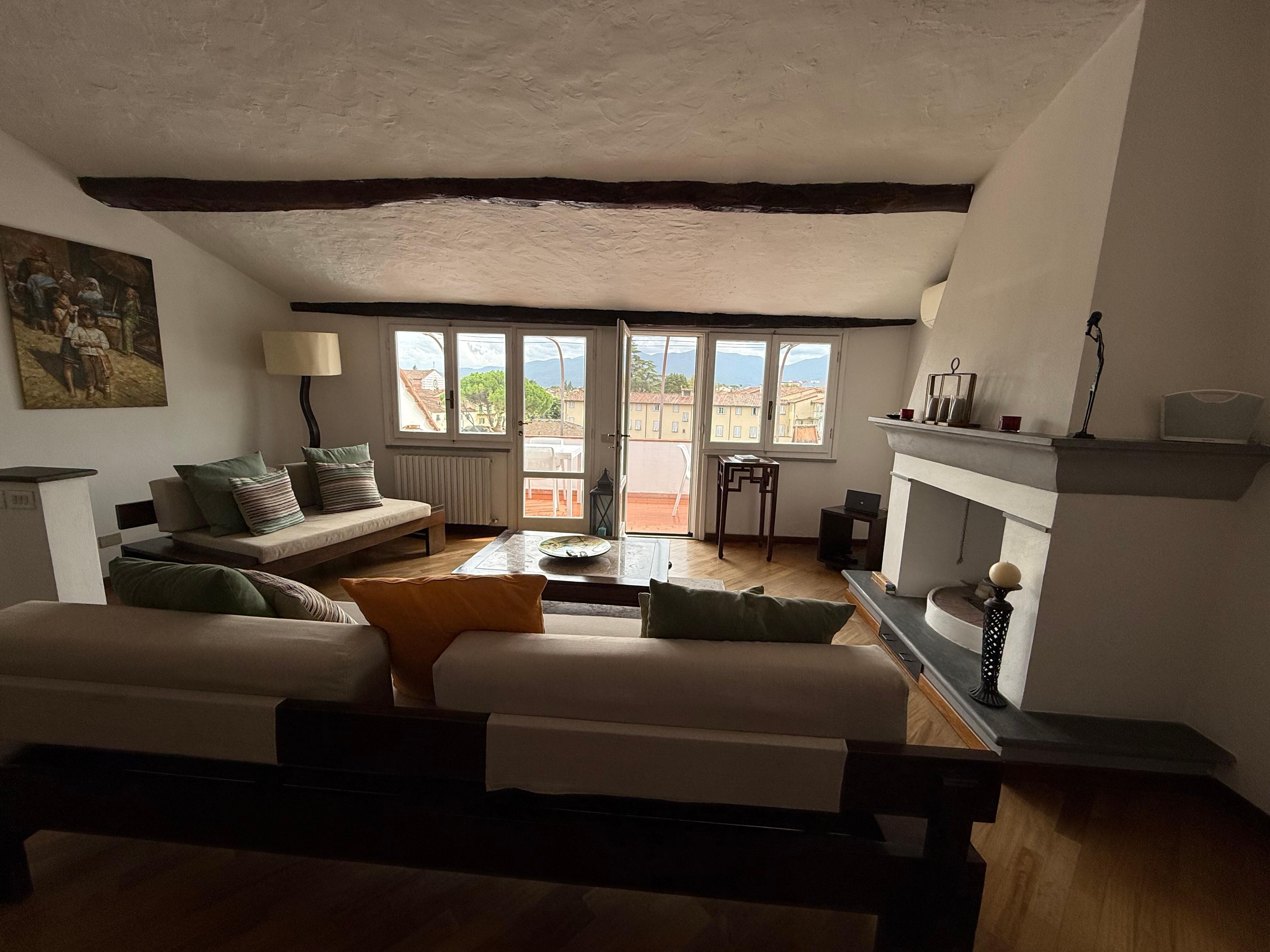 Upstairs living room