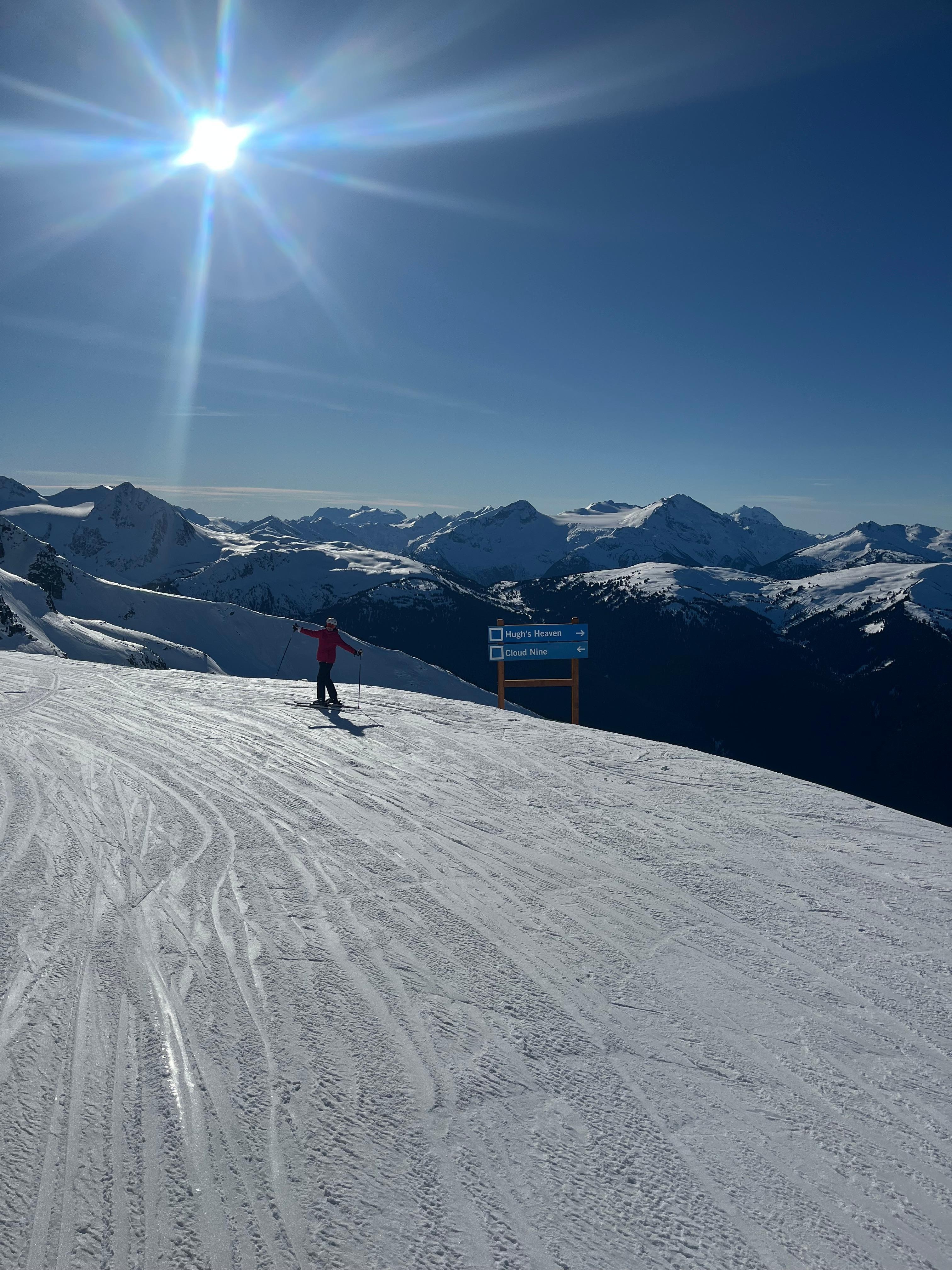 A 3 minute flat walk to Gondola to this! Wow!