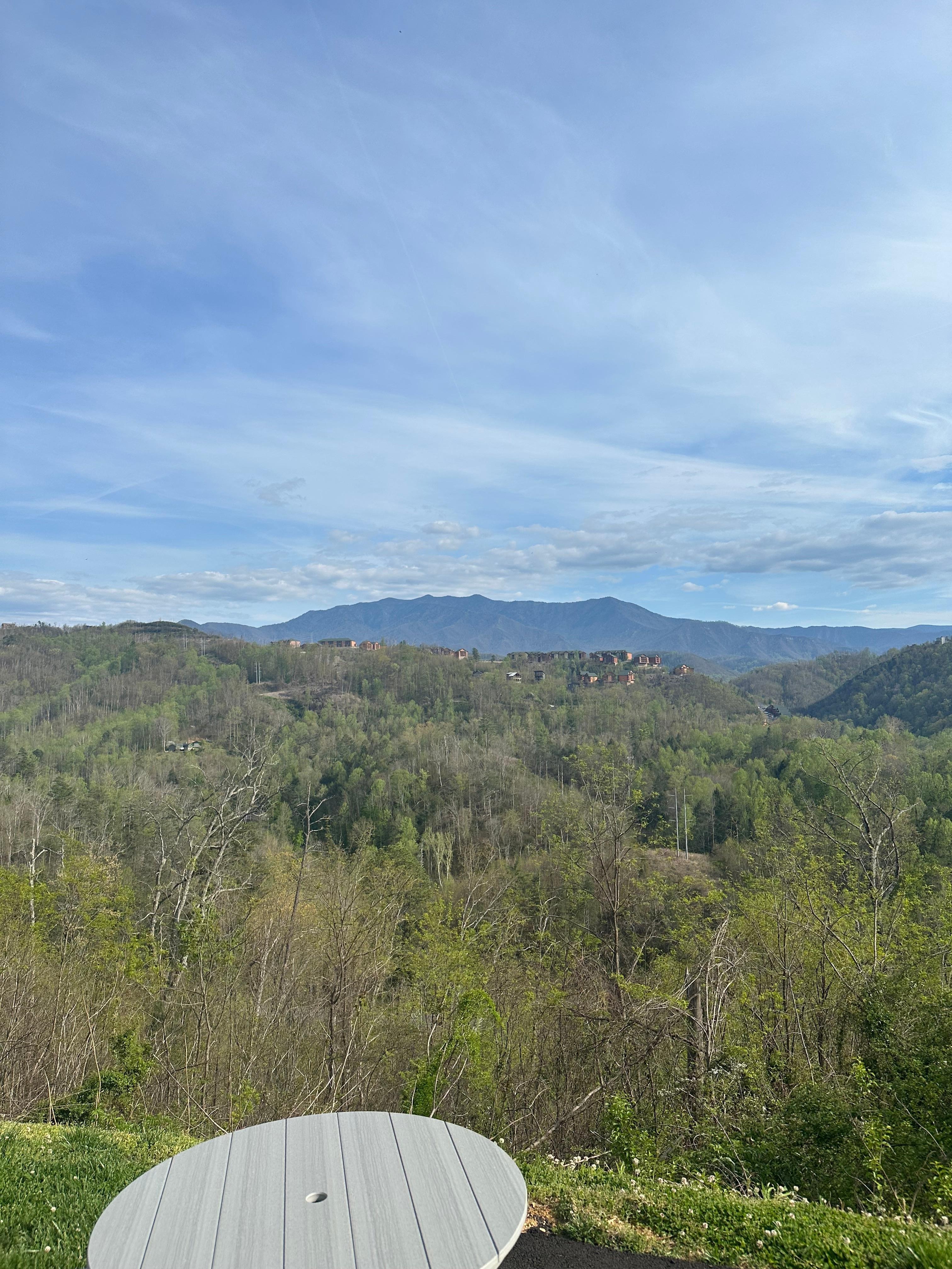 Our view right from the driveway! 