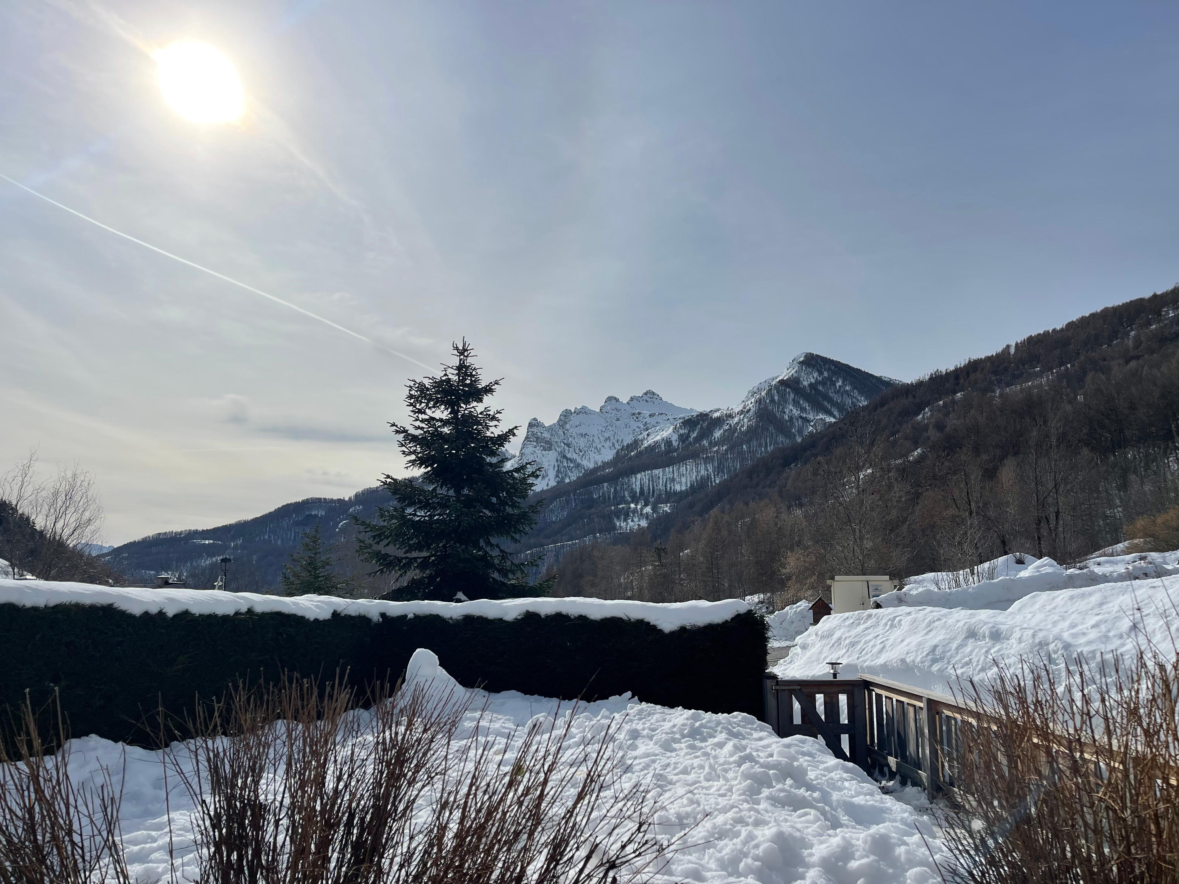 Vue depuis la terrasse 